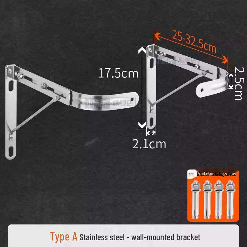 ZISIZ Stainless Steel Wall-Mounted Sink with Integrated Small Basin