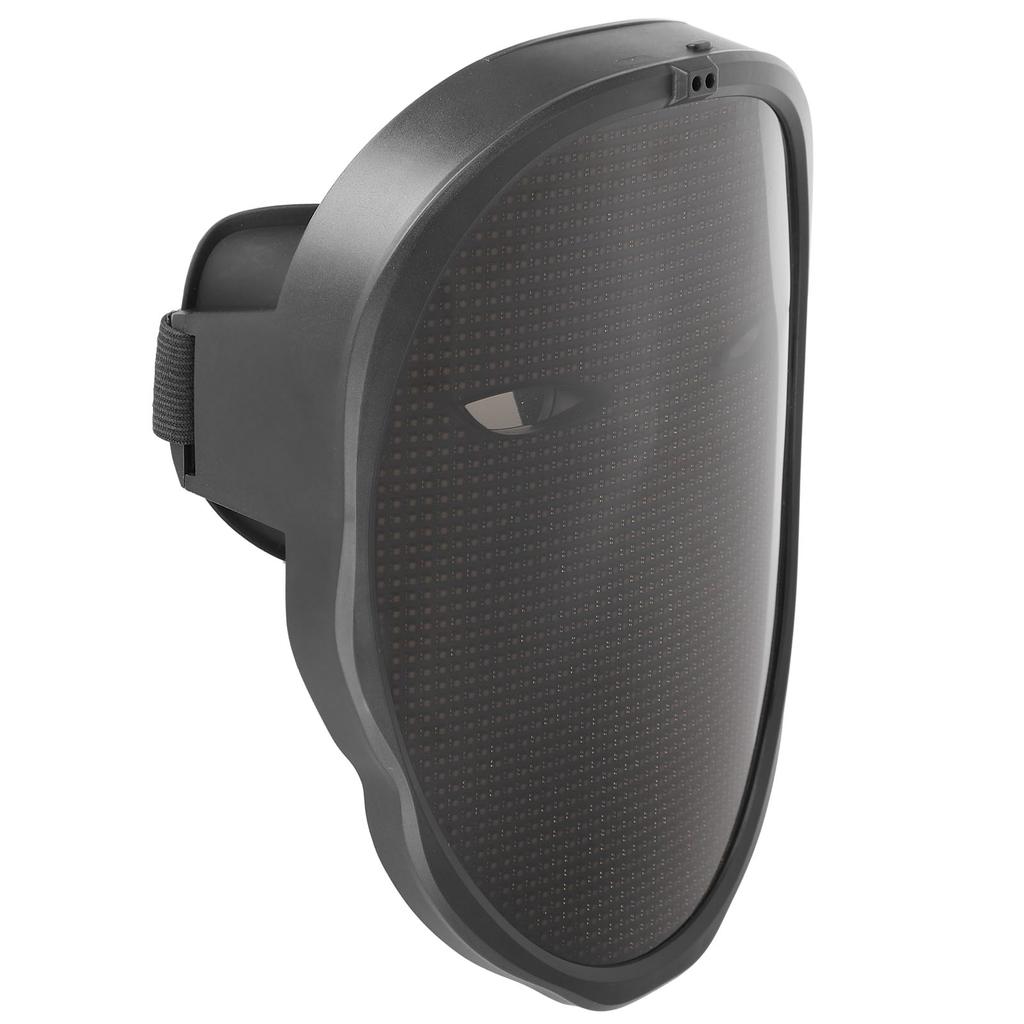 LED Full Color Face Cover Luminous Props for Halloween Christmas Bar Concert Decoration