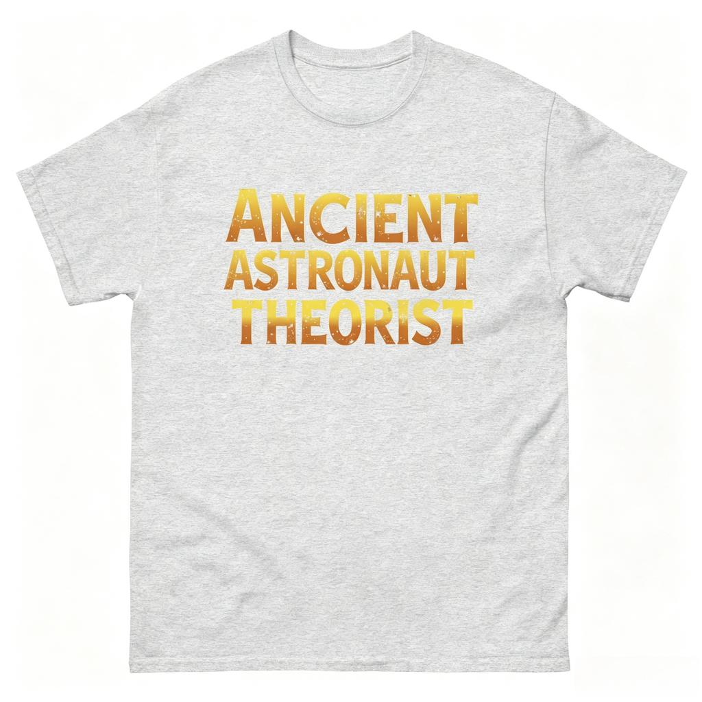 Ancient Astronaut Theorist Tshirt Ufo Researcher Graphic Tee Conspiracy Theory Unisex Shirt Paranormal Investigator Gift