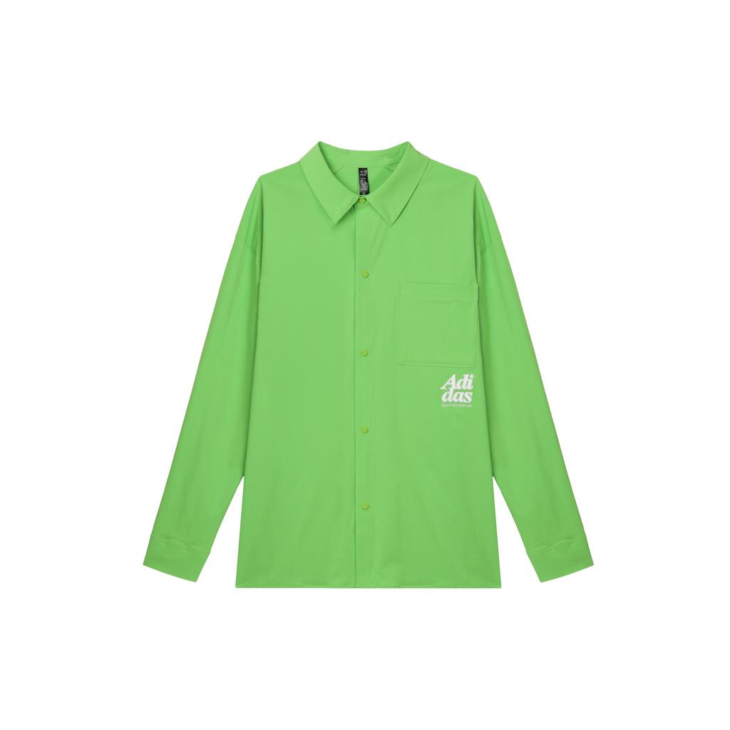 Adidas F50 Shirts Men's Lime Green Lapel Moderate Other JP2595