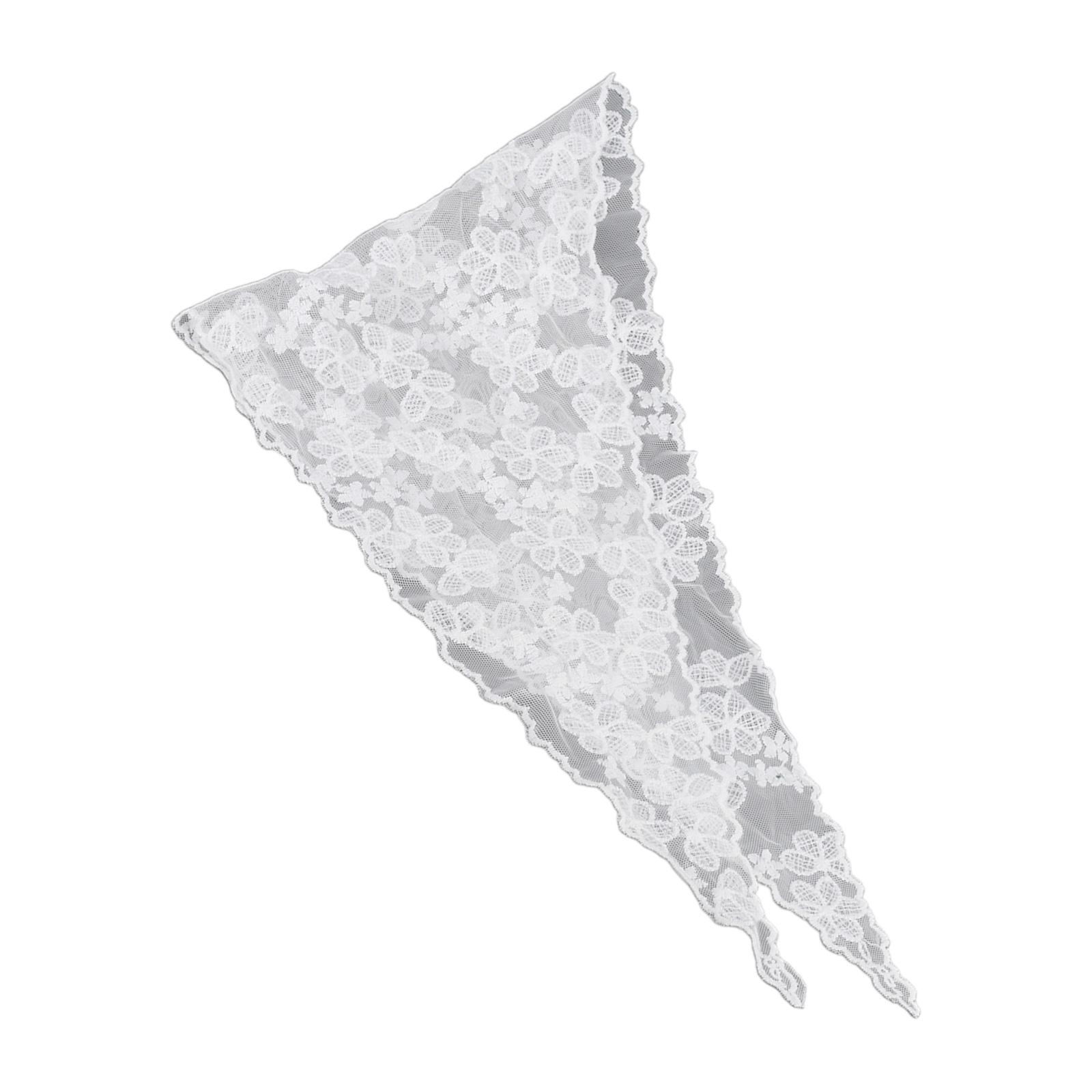 

Элегантный кружевной головной платок с/без дизайна шнурка Мягкая и дышащая повязка на голову для модных женщин B