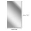 Foil Wall Mirror Mirror Wall Sticker Mirror Self-adhesive Waterproof
