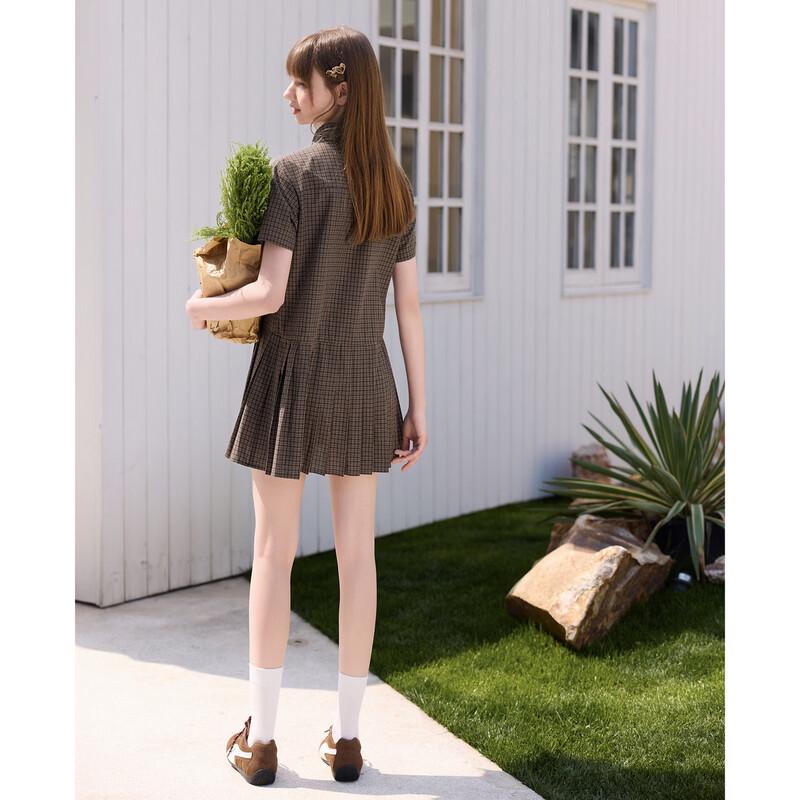 TonLion 2026 Summer Women's Lapel Shirt Dress
