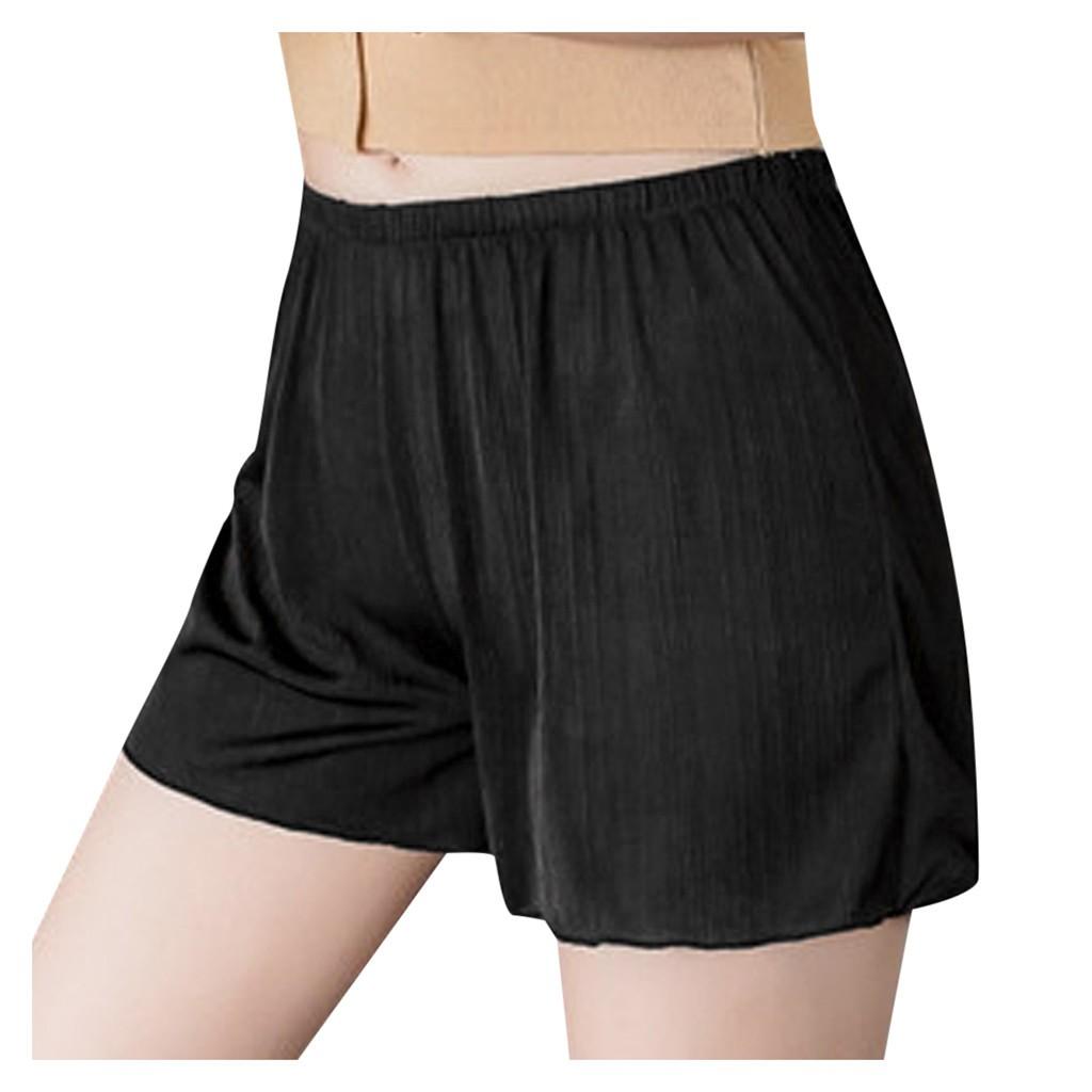 Women's Loose Three Points Pants Plus Size Safety Short Pants Casual Home Pants