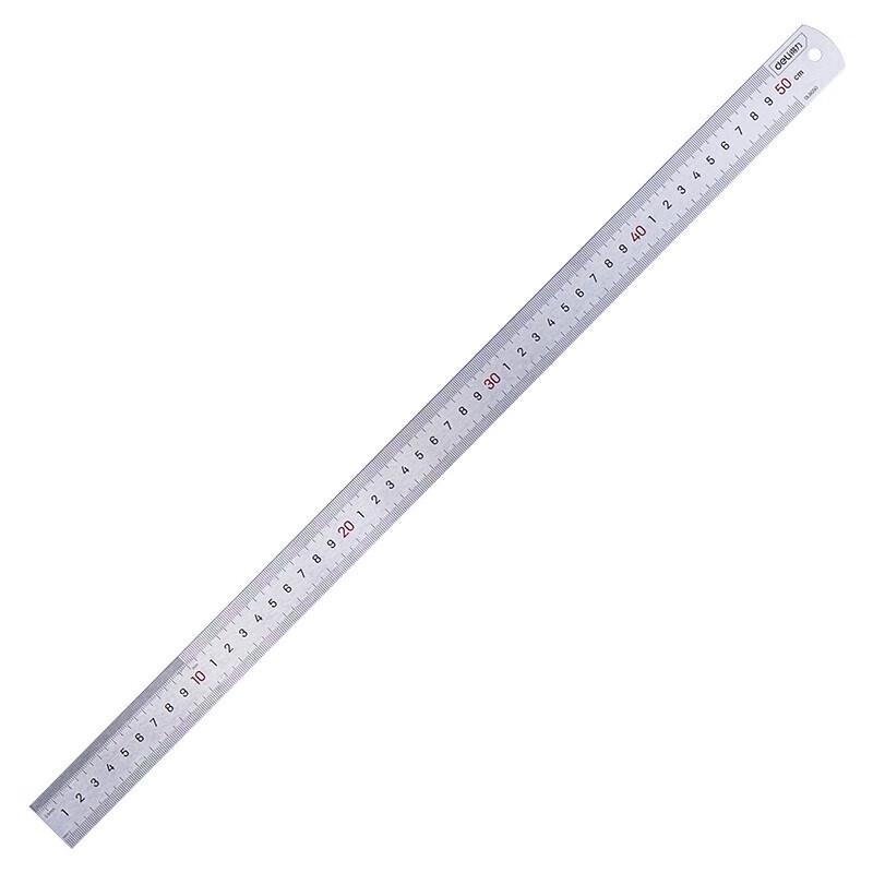Deli Stainless Steel Ruler