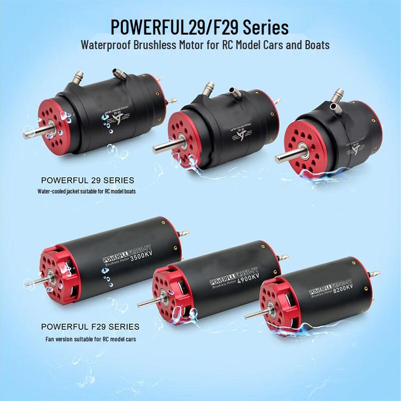 Jiangming Aviation 3650 Brushless RC Motor with Fan