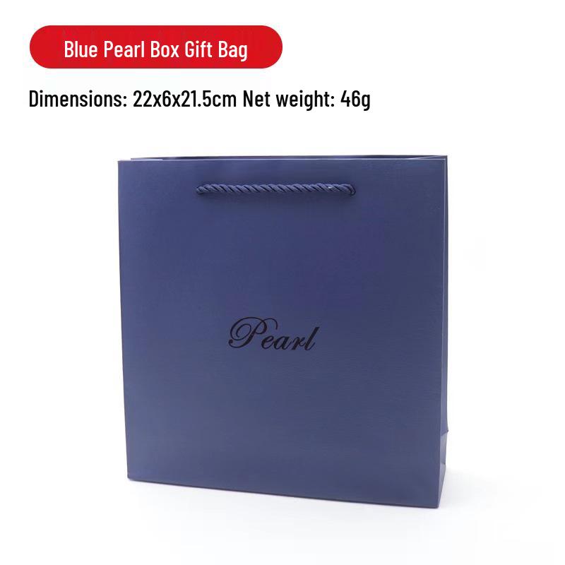 Velvet Jewelry Set Box for Pearl Necklaces, Rings & Pendants - Gold & Silver Storage