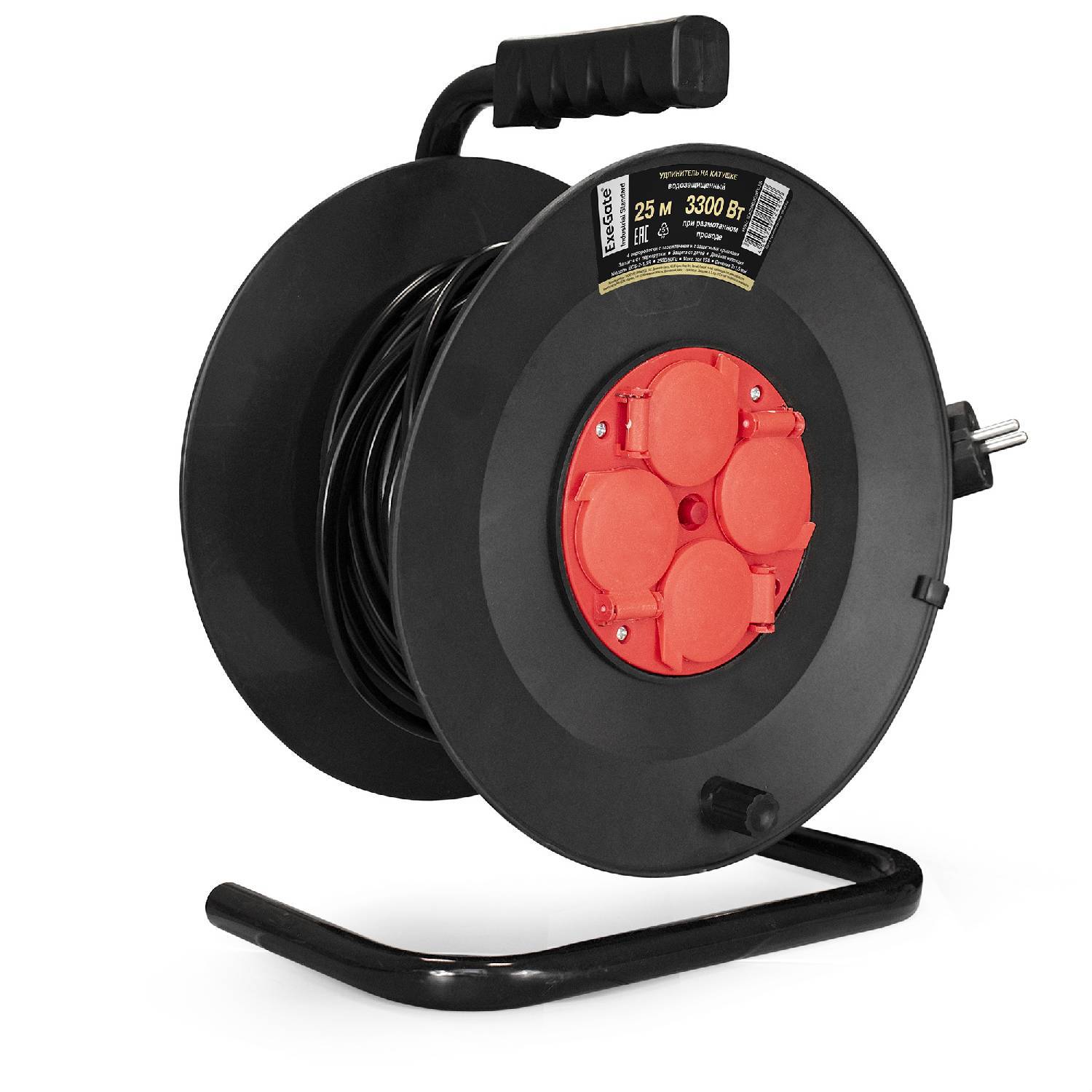 

Удлинительный кабель на катушке Exegate 1