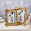 Antiek Sierlijk Rechthoekig Fotolijstje voor Tafelblad Wanddisplay, Retro Fotolijst, Decoratief Fotolijst Huisdecoratie