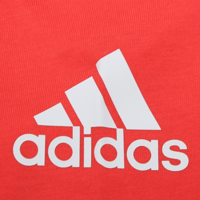 Adidas Mcode Graph Tee Round Neck Fashion Comfortable Short Sleeve T-Shirt Men Tops Red DV2967