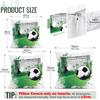 Football (Sport) Cushion Pillowcase Printed Polyester 40/45/50Cm Throw Pillowcover Decorative Sofa Cushion Pillowslip Home Decor