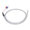 BERM K Type Thermocouple High Accuracy PT100 Temperature Transducer Probe 0‑200℃ 1 Meter Length
