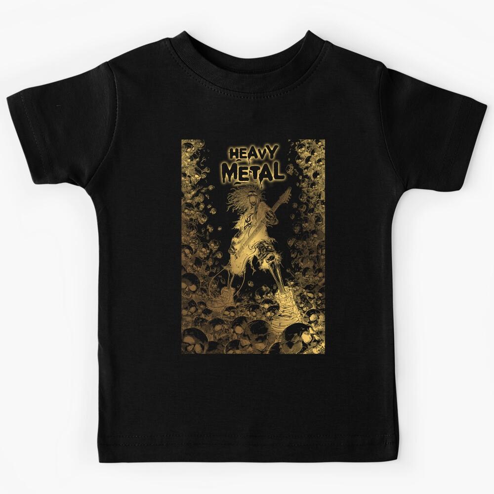 Zombie Metal II - Black edition - T shirt Music Collection  Kids T-Shirt 110