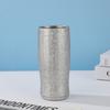 304 Stainless Steel Vacuum Insulated Travel Mug 20oz Oval Car Cup Portable Thermos Office Outdoor Commute