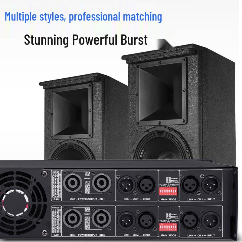 KaYouLa Y4012 Four-Channel Digital Power Amplifier