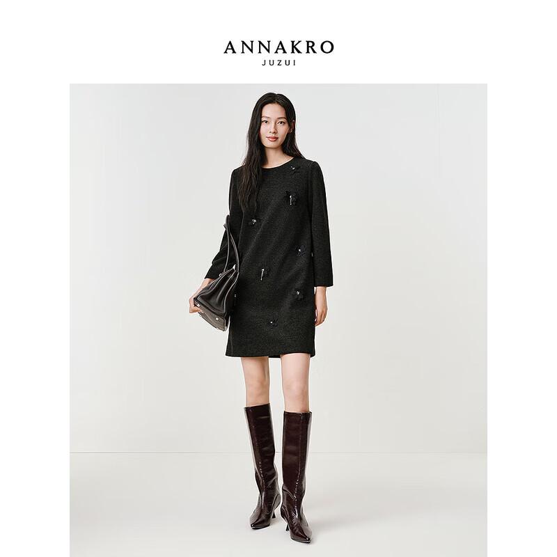 

JOEONE & ANNAKOKO Elegant 3D Flower H-Line Dress XL