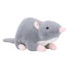 Plüschmaus Spielzeug Lustige Hohe Simulation Graue Stoffmaus Tierpuppe Dekoration für Kinder Jungen