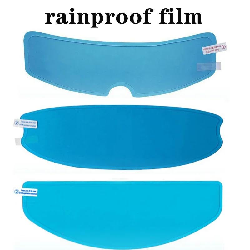 Helmet Clear Rainproof Universal Film Lens Nano Coating Sticker Anti-Fog Film Helmet Motorcycle Rainy Safety Driving Accessories