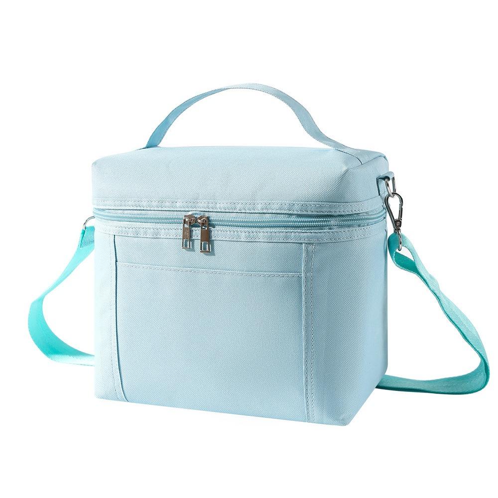 Large Capacity Insulated Lunch Bag Adjustable Shoulder Strap Food Tote Bag Picnic Bag  Lunch