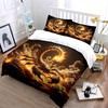 "Fiery Scorpion Art Decor Set" Soft Comfortable Duvet Cover Bedding Set Included 1*Duvet Cover & 2*Pillowcases Gift