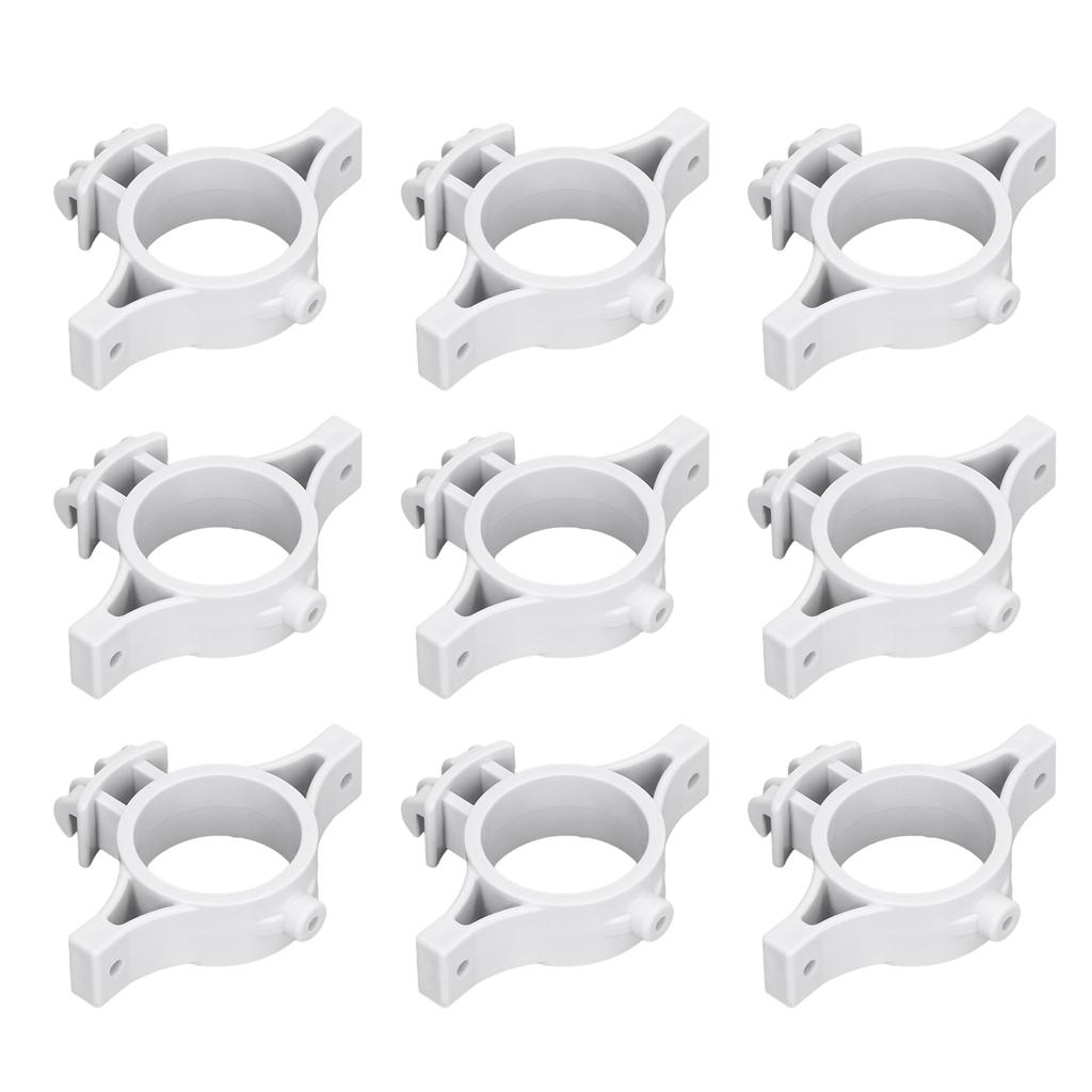 50pcs Electric Fence Insulators Pulse Electric Fence Terminal Rod Insulators with 3.2cm Hole for