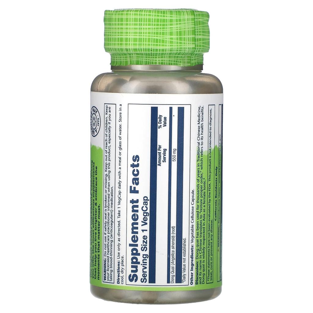 True Herbs, Angelica, 550Mg, 100 Veggie Caps