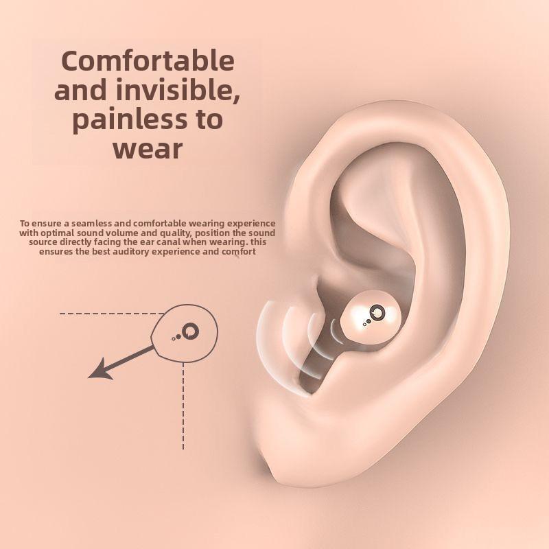 S800 Wireless Bluetooth Headphones, Dual-ear Mini Sleep Touch Digital Display, Painless Wearing Private Mold