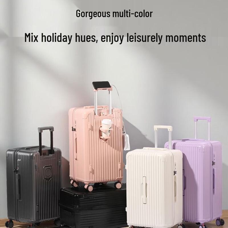 DK Durable Hardshell Luggage with Password Lock