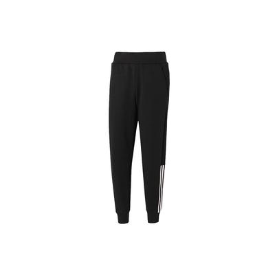 Womens Fleece Side Three Stripes Retro Sports Long Pants Women Pants Black H09700