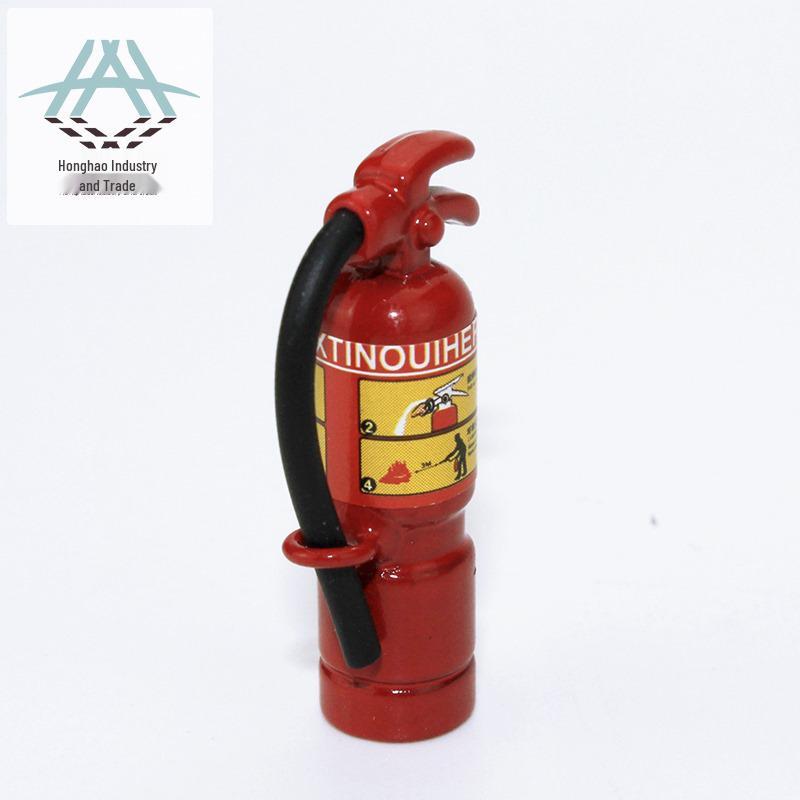 Mini Fire Extinguisher Toy for Dollhouse Scene, OB11 Doll Accessories J110