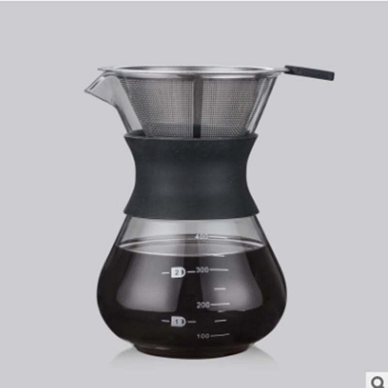 TLXT Glass Pour Over Coffee Maker