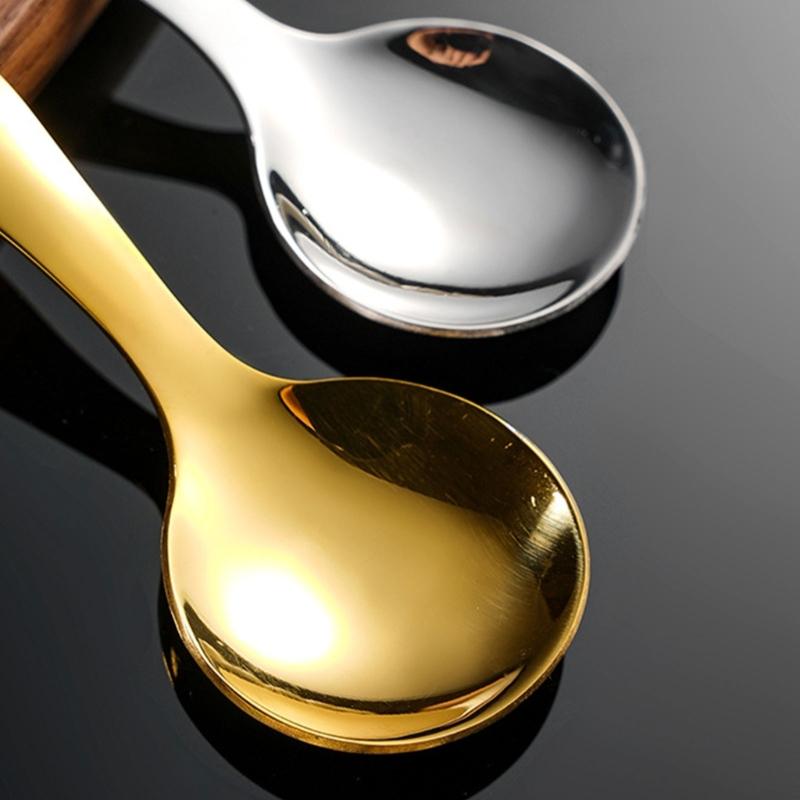 Portable Stainless   Spoon Fork Set Ideal For Picnics Office Dorm Dishwasher Safe