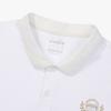 Diadora Performance Collared Short Sleeve T-Shirt Off White