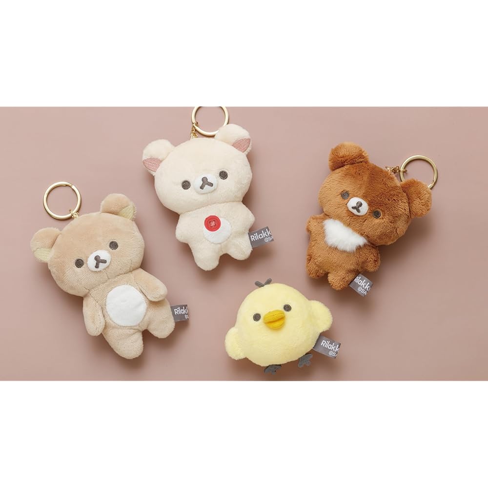 San-X Rilakkuma New Basic Hanging Plush Toy Rilakkuma 20cm