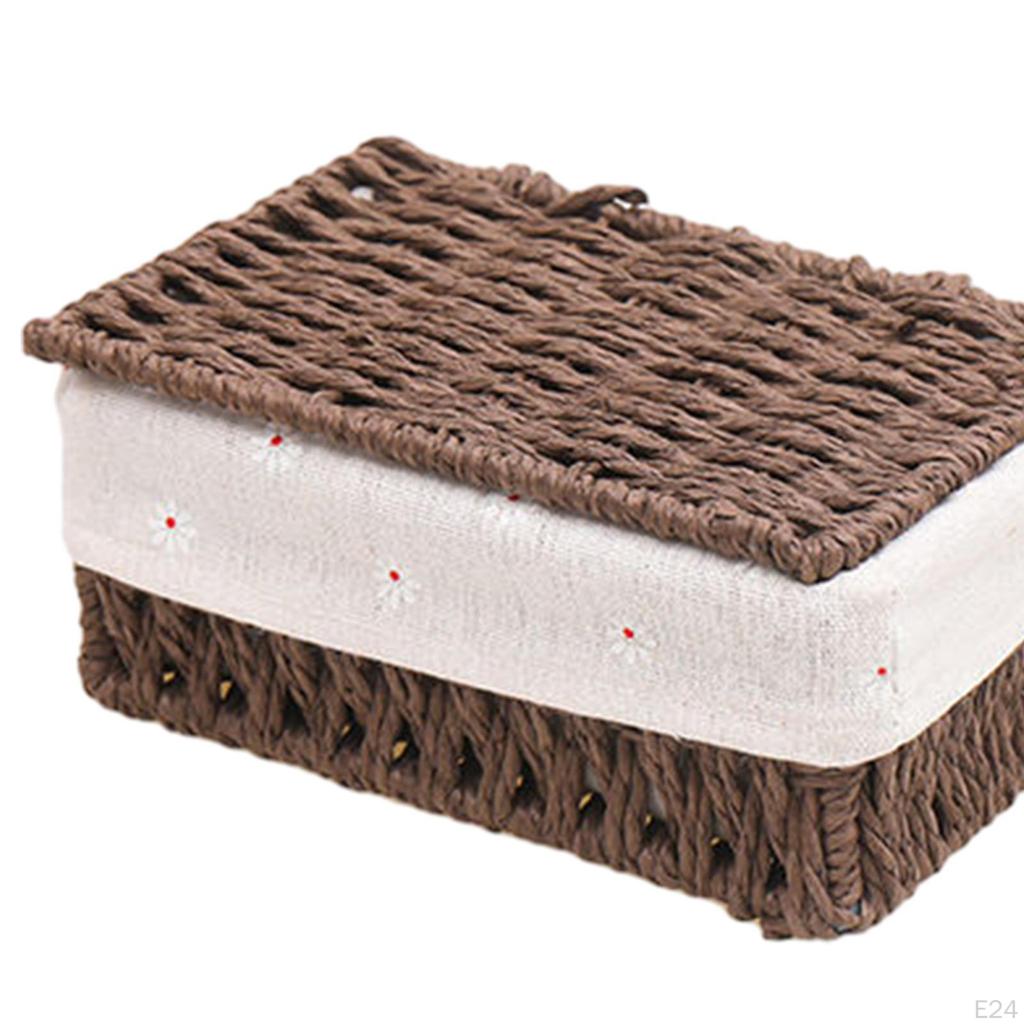 Desk Storage Basket Cabinet Organizer/ Multifunctional Rectangular Bin/ Toys Clothes