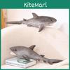 Realistisches graues Haifisch-Stofftier 60cm Weiche Kuscheltierpuppe für Kinder und Erwachsene