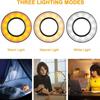 Creative USB Clip-On Table Lamp with Flexible Hose and 3-Color Dimming for Eye Protection and Reading