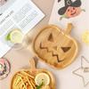 Kitchen Accessories Halloween Decoration Tableware Food Dish Wooden Plate Snack Plate Serving Tray