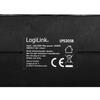 Logilink CEE7/3 Power Strip, 3x Grounded Socket, 1.5 M, 3500W, Black