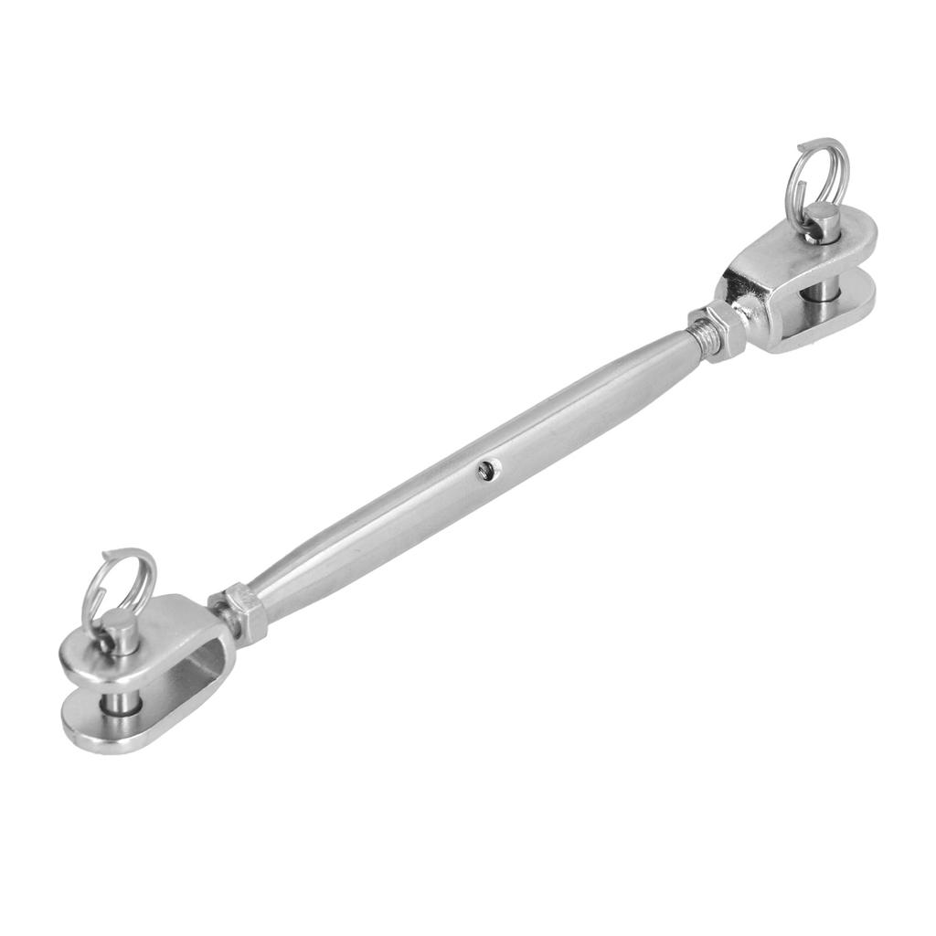 Stainless Steel Cable Railing Kit Turnbuckle Hook and Eye Cable Wire Rope TensionM5