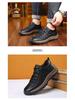 Men's Cross-Border Plus Size Outdoor Hiking Shoes - Fashionable Low-Top, Non-Slip, British Style Casual Footwear.
