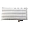 Klippan Wheat Hot/Cool Eye Pillow, Lavender Stripes, Gray, Nordic Style