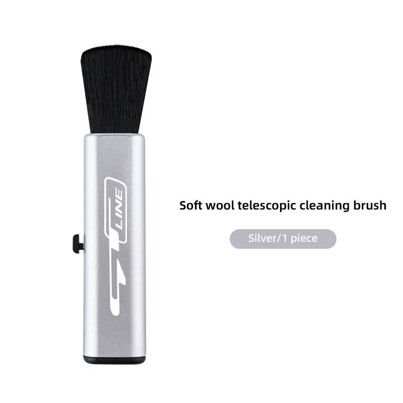 Retractable Car Cleaning Brush Center Console Clean Dust Tool For KIA K5 Ceed RIO Sorento Stinger Forte EV9 EV6 Niro Soul Cerato