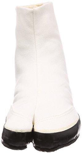 Moonstar Lifestyle FINE VULCANIZED/JIKATABI Tabi Sneakers, Made in Japan, Vulcanized, White/Black, Size 22.0 cm, 2E