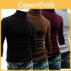 Comfortable Mens High Collar Sweater Turtleneck Long Sleeve Stretch Warm Jumper For Every Occasion