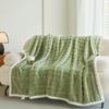 Flannel Blanket Sofa Winter Super Warm Microfiber Bedding Knee Bed Fleece Camping Fluffy Soft Throw Blankets King Size