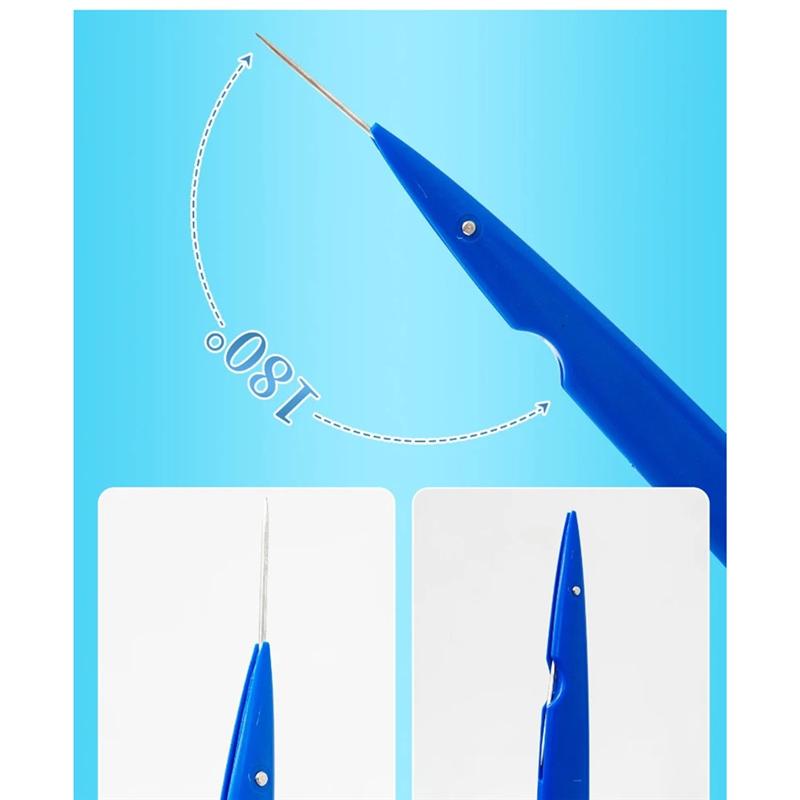 AS60-For Clay Sculpting Carving Cutting Throwing Modeling Multi-Functional Foldable Pottery Needle Steel Tool DIY Ceramics