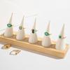 Fashion Dripping Eyes Love Ring Set Creative Geometric Round Butterfly Joint Ring Seven-Piece Set