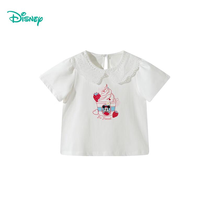 Disney Sweet Minnie Girls' Doll Collar T-Shirt
