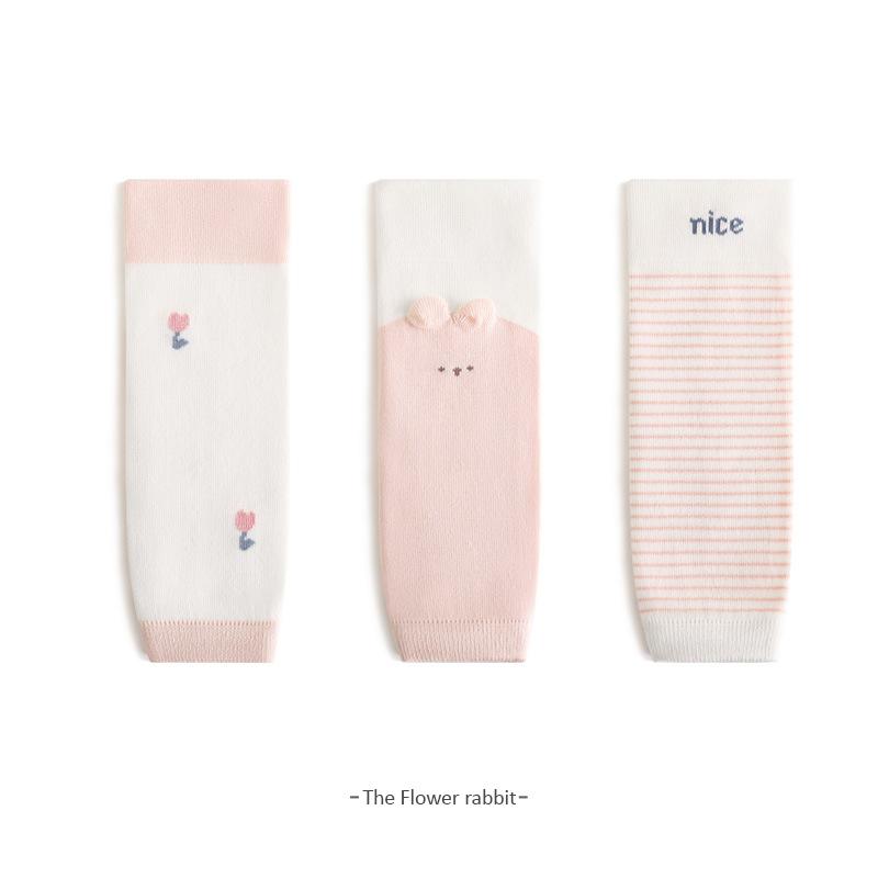 3 Pairs Long Baby Knee Pad Warm Leg Warmer Toddler Knee Pads Sports Crawling Kids Knee Pad Cartoon Leg Warmers For Baby